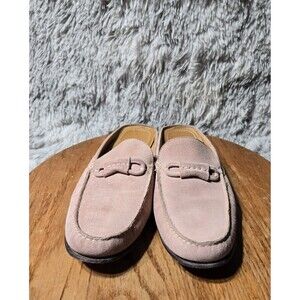 Cole Haan Women’s Penny Moc Misty Rose Pink Suede Loafers Size 8B Flats Formal